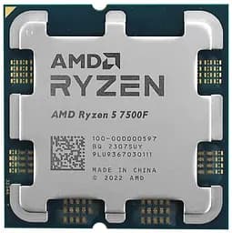 Процессор AMD Ryzen 5 7500F MPK (100-100000597MPK) (Socket AM5, 12T, 5.0 ГГц, Tray)