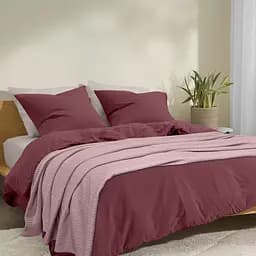 Плед-покривало Cosas Knitted Braid Blush косичка 75х95 см (Blanket_11Blush_KnittedBraid_75x95) - мініатюра 5