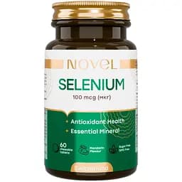 Витамины жевательные Novel Селен 100 мкг №60