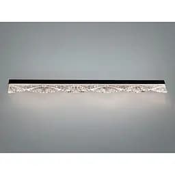 Настінний LED світильник Romin бра-планка чорний 20 Вт