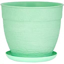 Вазон для квітів Ekodeo 4 л зелений (P88909GR)
