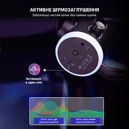 Мікрофон Fifine Black конденсаторний USB (TAM6) - мініатюра 5