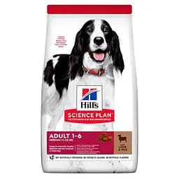 Сухий корм Hill’s SP Adult Medium Breed для дорослих собак середніх порід з ягням і рисом 14 кг