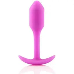 Анальная пробка B-Vibe Snug Plug 1 8,6 см (розовый)
