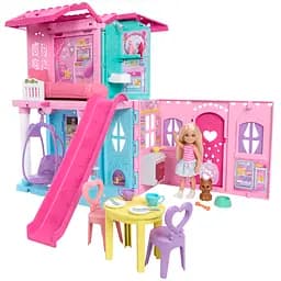 Портативний будиночок Barbie з лялькою Челсі (JFW49) - мініатюра 2