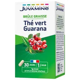 Зеленый чай + Гуарана Juvamine Тонус 30 капсул