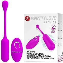 Виброяйцо Pretty Love Lechies Wireless Egg 18.6 см фиолетовый