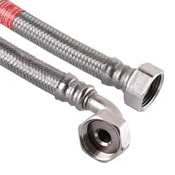 Шланг водяний посилений кутовий Tucai 3/4″x3/4″ ВВ 0,6м TAQ Super CODO HG-3434-600
