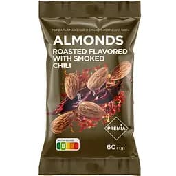 Мигдаль Премія смажений зі смаком копчений чілі 60 г