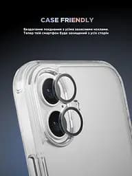 Захисне скло для камери Apple iPhone 17, Supreme BI, прозорий колір, з рамкою, глянцеве скло для захисту лінз, протиударне, прозоре, з клейовим шаром по контуру, не впливає на якість фото, ArmorStandart (ARM86447) - мініатюра 6