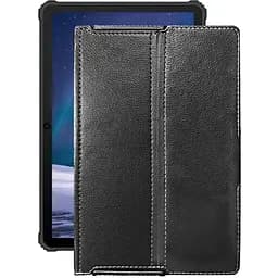 Чохол StatusCASE з екошкіри для планшету Oukitel RT1 Чорний глянець