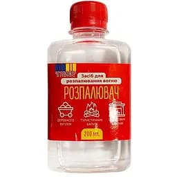 Засіб для розпалу вогню багаття вугілля рідина 200 мл