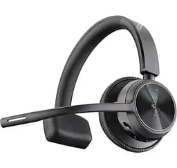 Гарнітура Poly комп'ютерна моно On-ear Voyager 4310-M з адаптером BT700 USB-A Bluetooth всеспрямований Microsoft Teams чорний (77Y91AA)