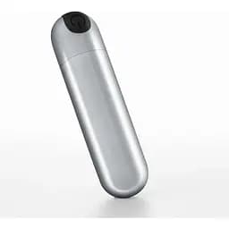 Мини-вибратор Crushious iMoan 7.6 см (серебристый)