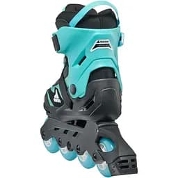 Ролики Rollerblade Microblade 33-36,5 Чорний-Бірюзовий - мініатюра 5