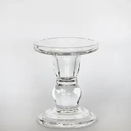 Свічник скляний Yiwu Crystal Ariel 11 см (83008091) - мініатюра 2