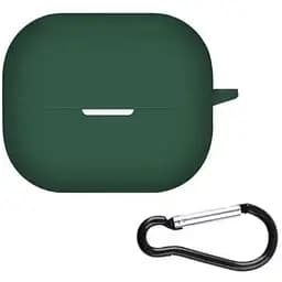 Чехол-накладка DK для Samsung Galaxy Buds 3 / 3 Pro (R530 / R630) | Silicone Candy Friendly карабин (green)