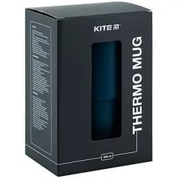Термокружка Kite з ручкою 600 мл смарагдова (K24-1207-2) - мініатюра 8