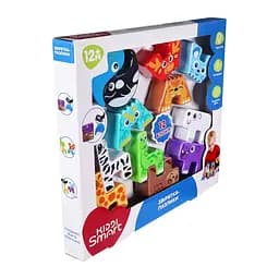Навчальний ігровий набір Kiddi Smart Звірятка-пазлики (4562-KS) - мініатюра 3