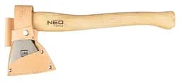 Сокира Neo Tools універсальна Bushcraft руків'я ясен 34.5см 400 г шкіряний чохол (63-119) - мініатюра 5