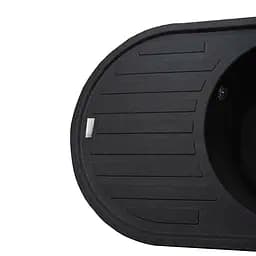 Гранітна мийка Globus Lux Ohara графіт 770x500мм-А0001 000022402, Графит - мініатюра 5