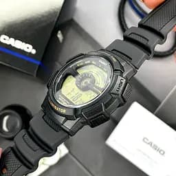 Чоловічий годинник Casio AE-1100W-1B Чорний ( AT1141-0284 ) - мініатюра 4