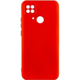 Чохол TPU Getman Liquid Silk Full Camera для Xiaomi Redmi 10C Червоний / Red