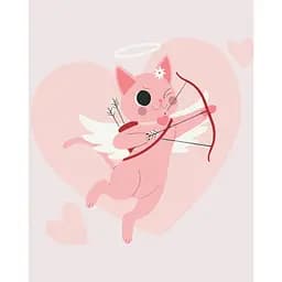 Набор для росписи ArtCraft Хвостатый Купидон 40х50 см (16515-AC)