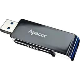 USB флеш-накопичувач Apacer AH350 32GB USB-A 3.0 Black (AP32GAH350B-1) [40397] - мініатюра 3