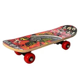 Скейт, 43x13 см, подвеска, PVC колеса, 7 слоев, MS0324-1 (в ассортименте)