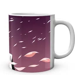 Кружка GeekLand Блич Bleach Бягучая Кучики  BL.02.030 330 мл белая