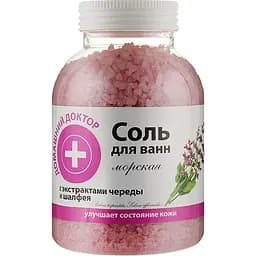 Сіль для ванн Домашний Доктор з чергою та шавлією 1 кг