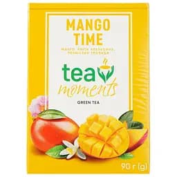 Чай зелений Tea Moments Mango Time листовий 90 г (920169)