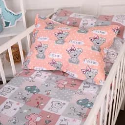 Підковдра MirSon Бязь Kids Time 20-0028 Little girl Teddy 143х210 см (2200009637919) - мініатюра 6