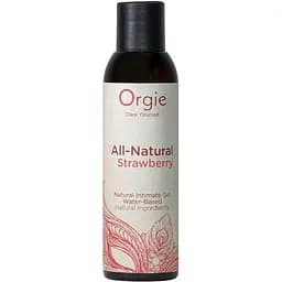 Лубрикант на водній основі Orgie All-Natural Strawberry 150 мл