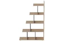 Етажерка Ferrum-decor Стелла 1600x1020x300 Сірий метал ДСП Дуб Сан-Марино (FRD-105492)