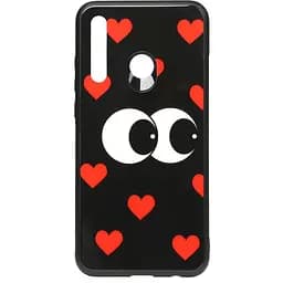 Чохол-накладка Toto Cartoon Print Glass Case HuAwei P Smart+ 2019 Just Eatit