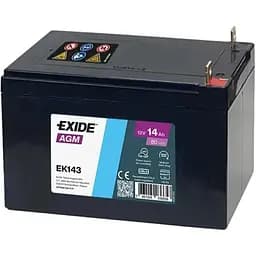Мото акумулятор Exide Start-Stop Auxiliary 6СТ-14Ah Аз 12В 80А EN EK143 (3661024036658)