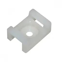 Майданчик під стяжку / хомут Спектр Lux до 8мм білий (внутр. уп.100шт)