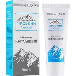 Крем-бальзам Elixir Гірський еліксир нафталановий 75 мл - мініатюра 2