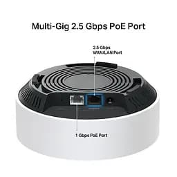 Система WiFi-Mesh Deco X50 AX3000, 1xGE LAN/WAN, 1x2,5GE LAN/WAN, 1мод, PoE TP-Link teh0017217 - мініатюра 10
