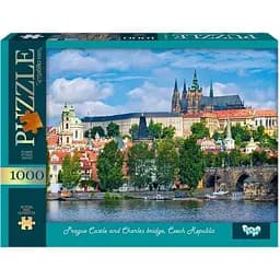 Пазл Danko Toys Пражский Град 1000 элементов C1000-13-10 