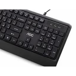 Комплект AOC KM220B USB UA Black (KM220B/97) - мініатюра 6