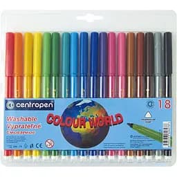 Фломастери Centropen 18 шт. (7550/18 ТП)