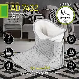 Електрична грілка для ніг з LCD пультом Adler AD 7432 - мініатюра 9