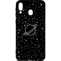 Чохол-накладка Toto Cartoon Soft Silicone TPU Case Samsung Galaxy M20 Saturn Black