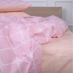 Простирадло MirSon Ranforce Elite 17-4770 Saint Etienne 150х220 см рожеве (2200008961602)