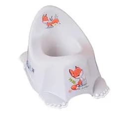 Горщик музичний Лісова казка з протиковзною гумою, світло-бежевий, TEGA