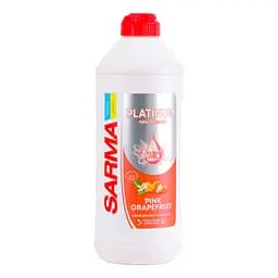 Гель для миття посуду Sarma Platinum Рожевий грейпфрут 500 мл