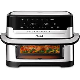Мультипіч Tefal Dual Easy Fry Flex 2700Вт, чаша 5.5+3.5 л - мініатюра 2